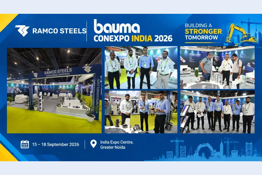 Ramco Steels at Bauma CONEXPO INDIA 2026: Strengthening Connections in Construction & Infrastructure