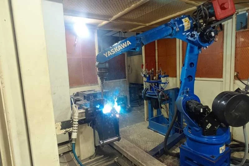 Robotic MIG Welding capability at Ramco