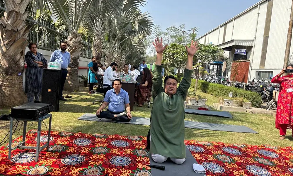 Yoga and Health Check-up Camp